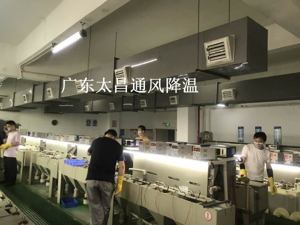 電鍍廠降溫用環(huán)?？照{解決方案